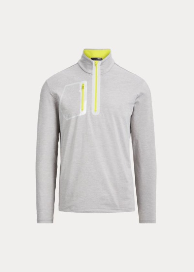 Pullover Ralph Lauren Hombre Grises Claro - Performance Stretch - CTZSE7962